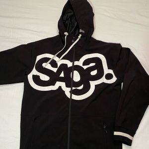 Saga OG logo riding shell